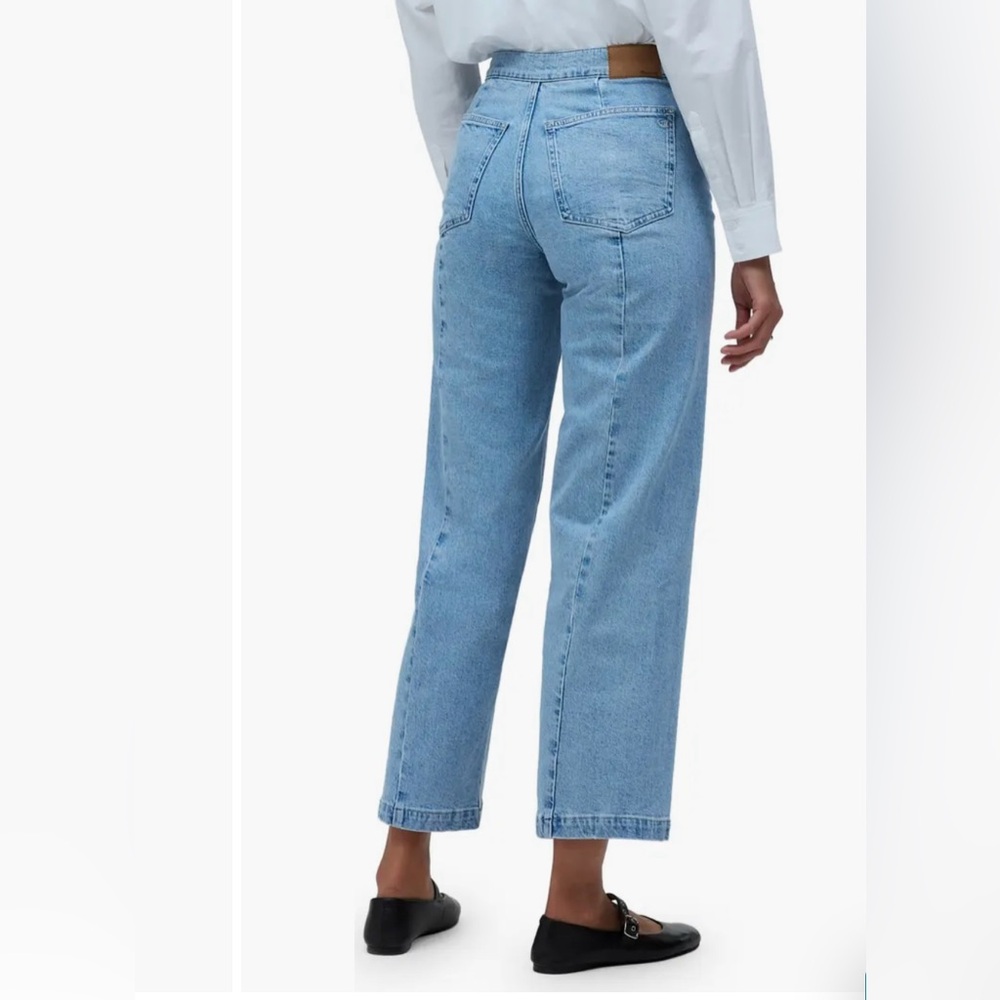 Madewell Light Blue Straight Leg Jeans - Picture 2 of 7